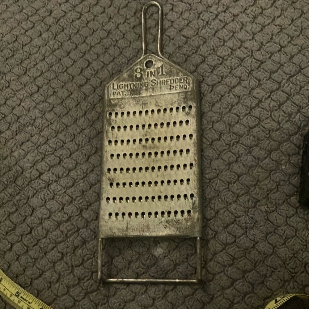 Vintage grater
